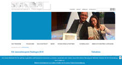 Desktop Screenshot of innovationspreis-thueringen.de